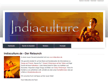 Tablet Screenshot of indiaculture.de